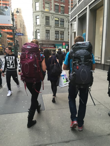 Backpacking NYC