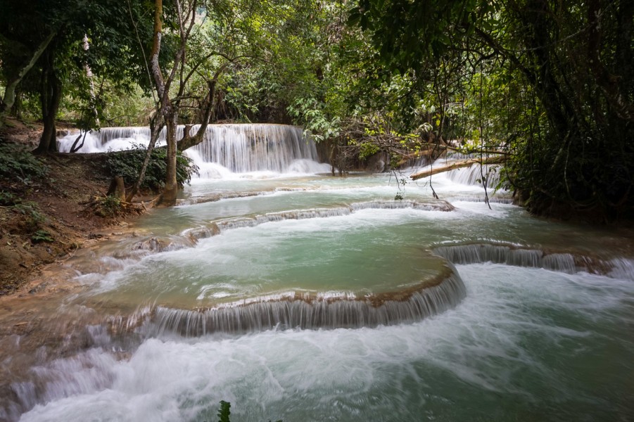  Kuang Si Waterfalls 