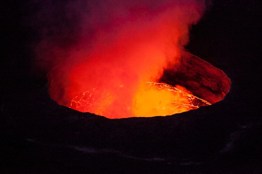 Climbing the Nyiragongo Volcano