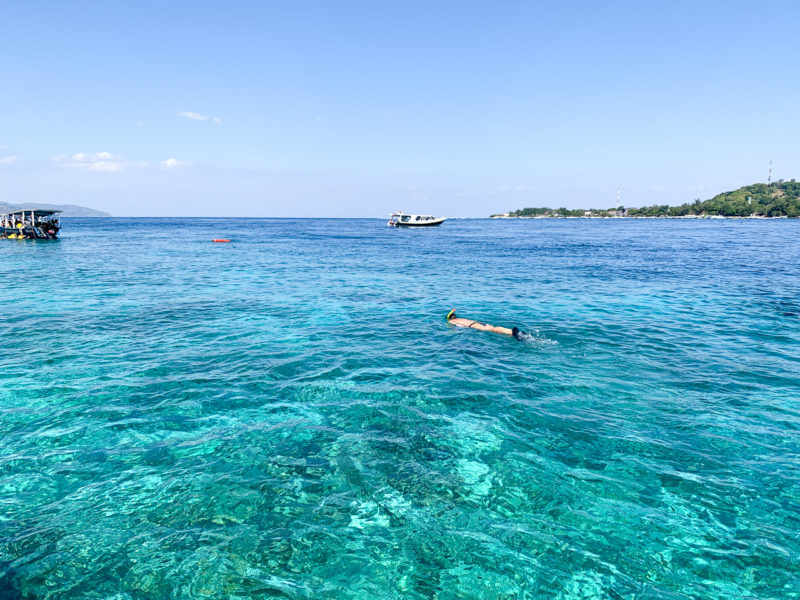 Snorkelling the Gili Islands