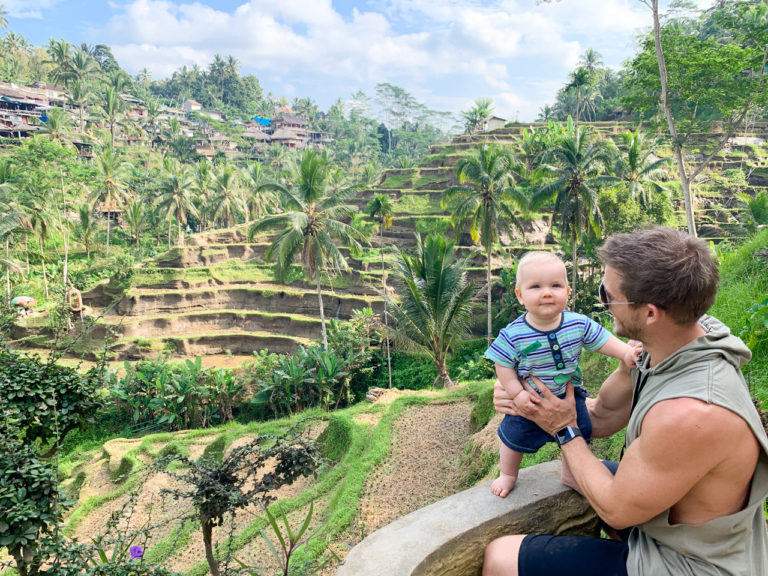 bali travel with baby